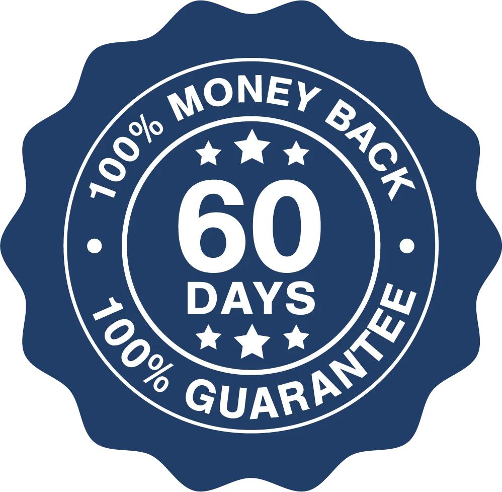Glycovit 60-day satisfaction guarantee seal